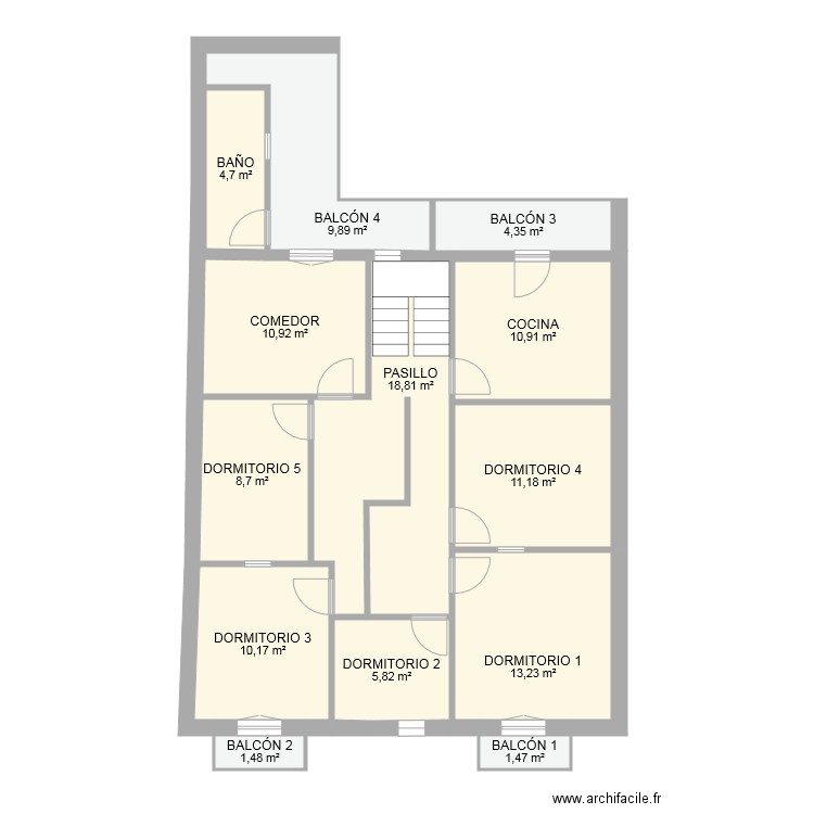 P1 CONSTITUCION EJEA COMPLETO. Plan de 0 pièce et 0 m2