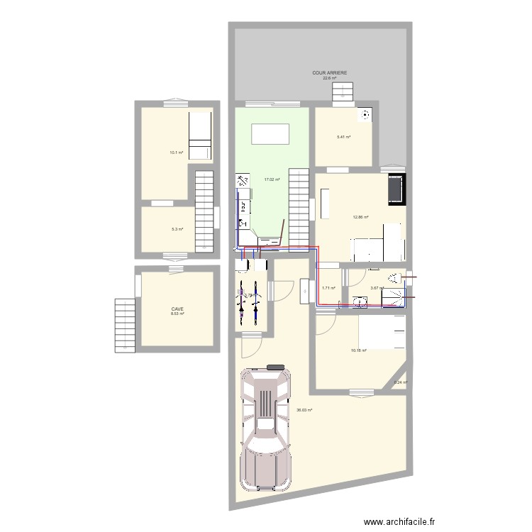 Régine V3. Plan de 0 pièce et 0 m2