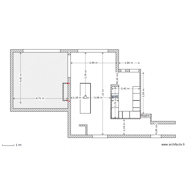 sortie de fils. Plan de 0 pièce et 0 m2