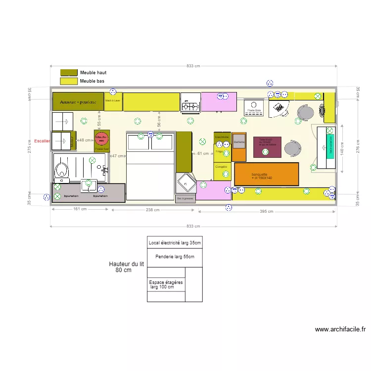 Eau Claire Nouveau. Plan de Eau Claire Nouveau. Plan de