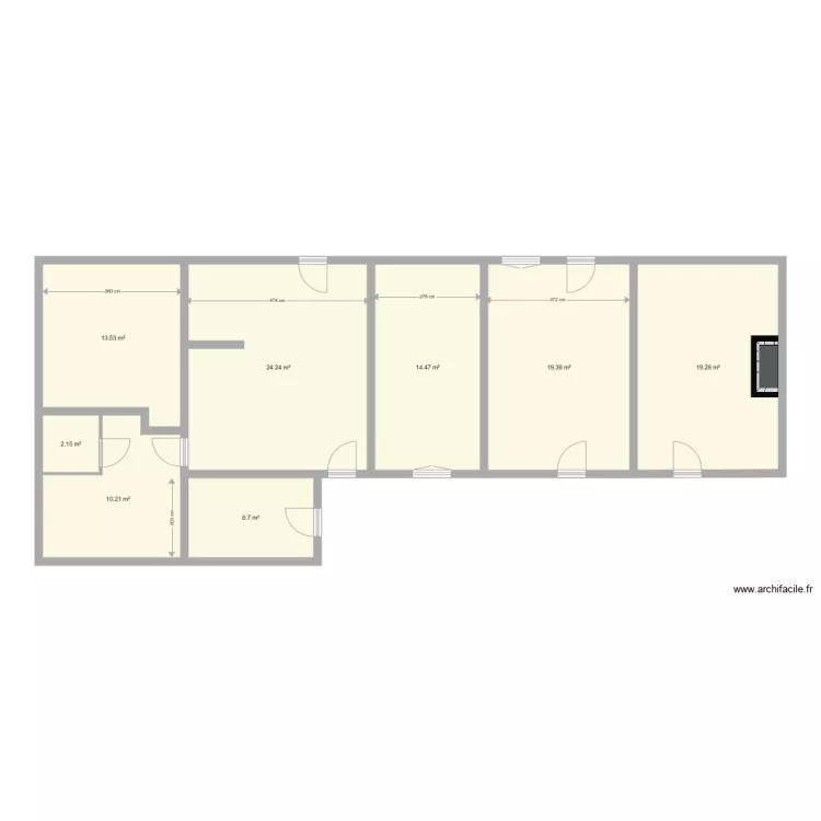 siragna TROMPE MOINE. Plan de 