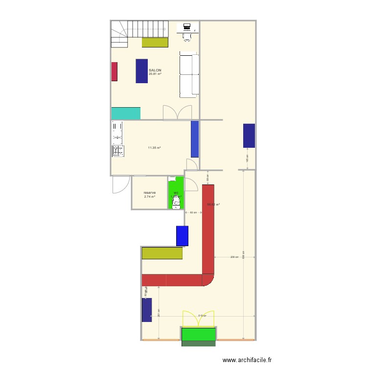 LE NEWS . Plan de 0 pièce et 0 m2