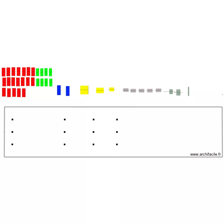 plan tissage vide. Plan de 