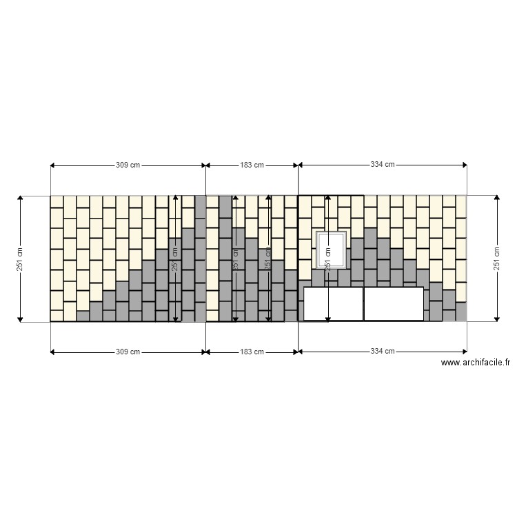 salle de bain. Plan de 0 pièce et 0 m2