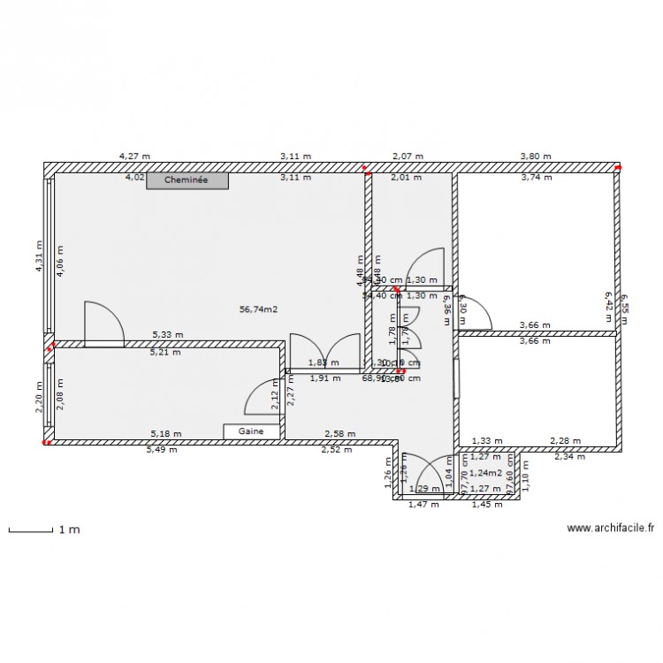 plan1. Plan de 0 pièce et 0 m2