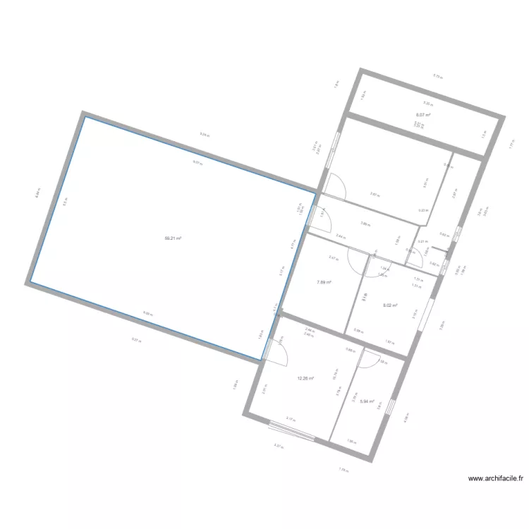 xv39 agrandissement 6. Plan de 