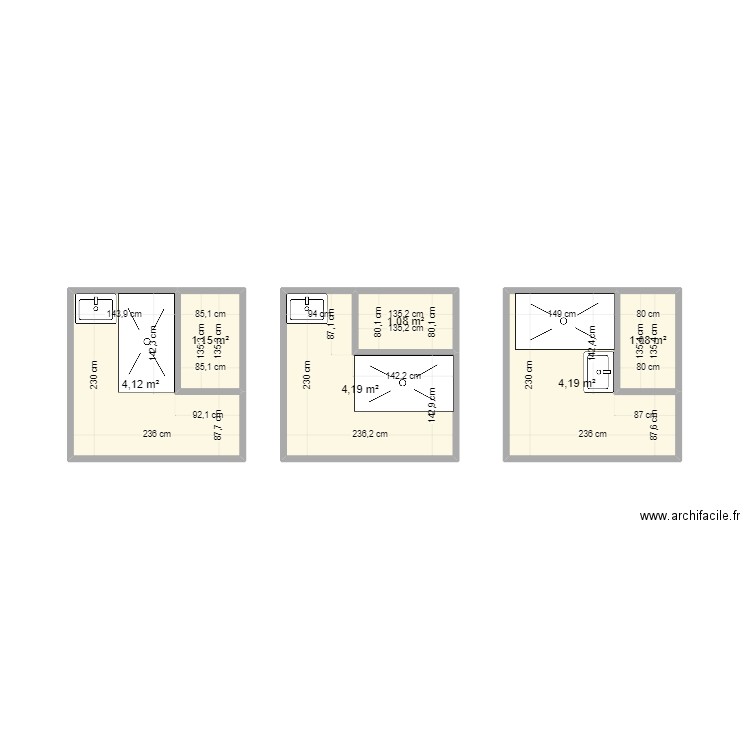 sdb avanne. Plan de 0 pièce et 0 m2