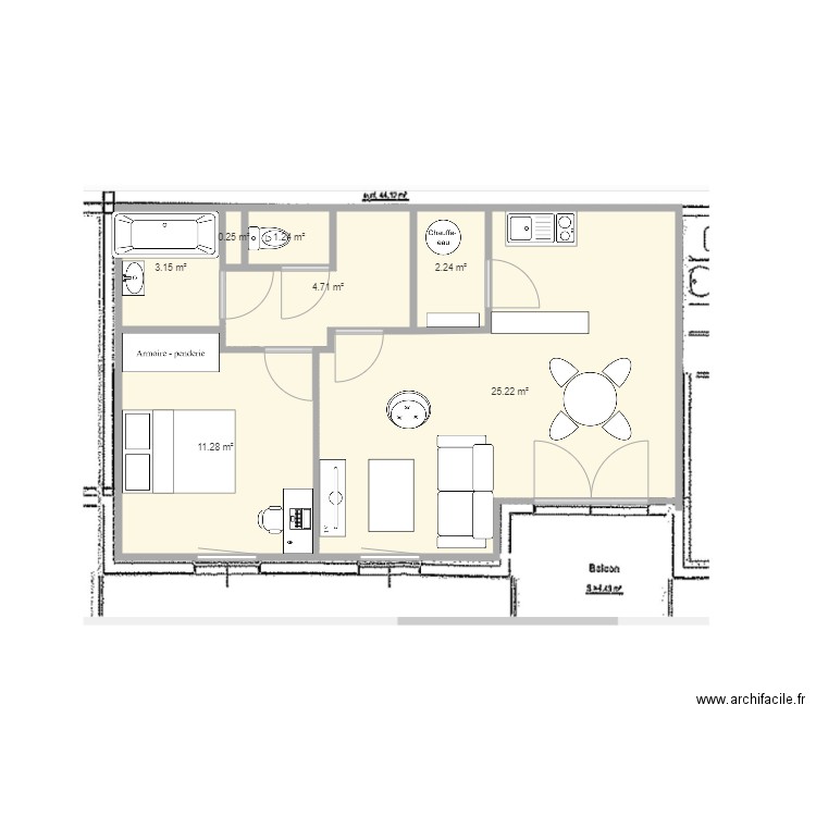 APPARTEMENT. Plan de 0 pièce et 0 m2