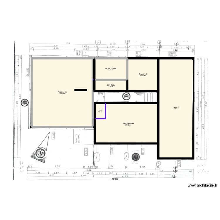 Mauguio. Plan de 0 pièce et 0 m2