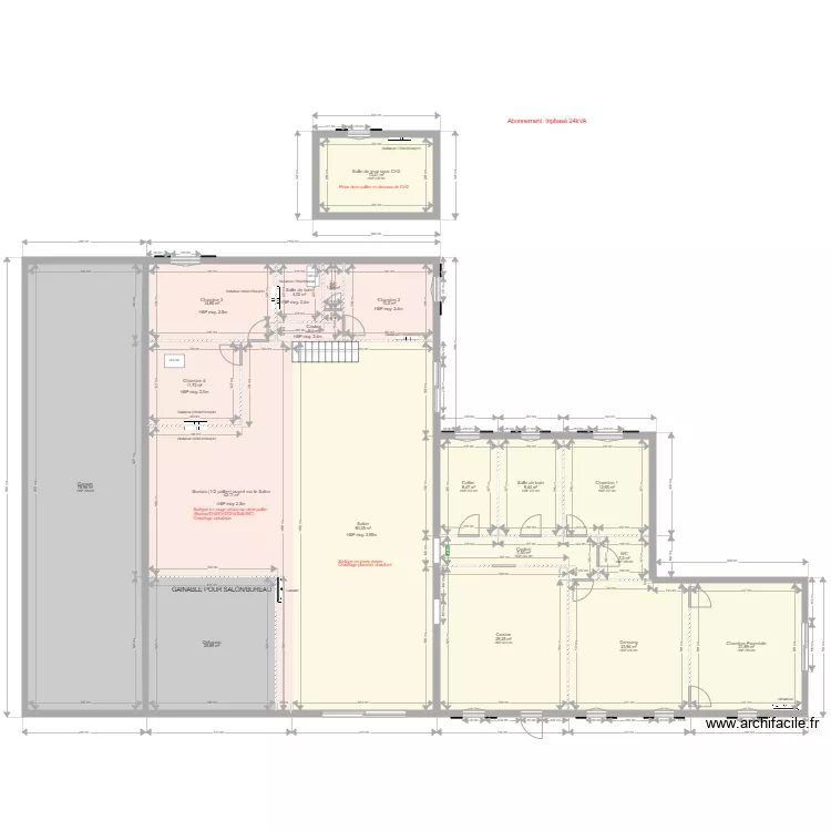 FOUETILLOUX 5. Plan de FOUETILLOUX 5. Plan de