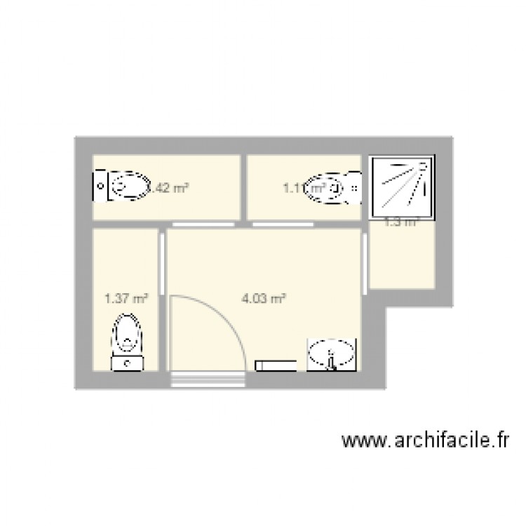 plan stand de tir V2. Plan de 0 pièce et 0 m2