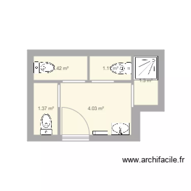 plan stand de tir V2. Plan de 