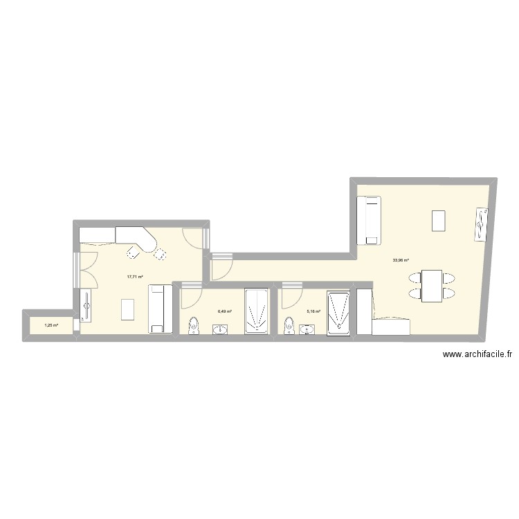 chagnot. Plan de 0 pièce et 0 m2