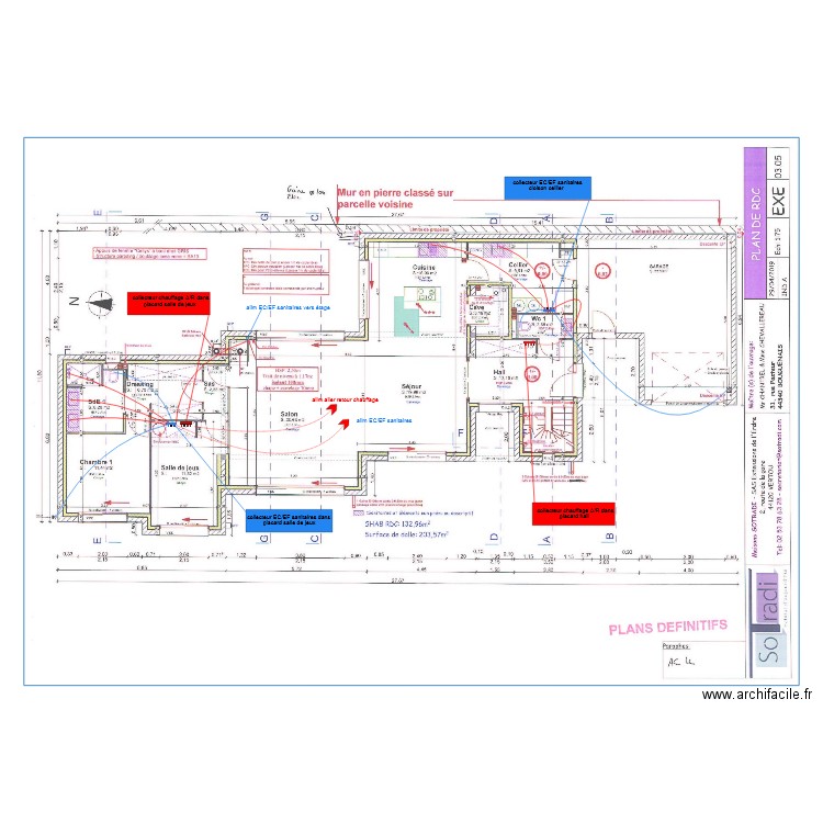 chantrel coulage. Plan de 0 pièce et 0 m2