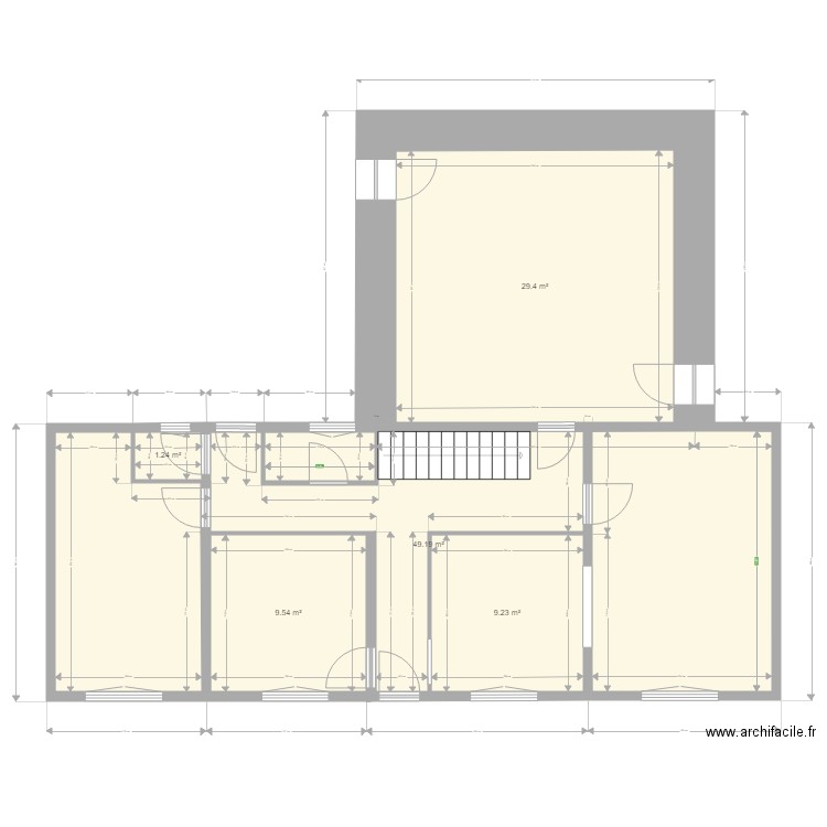 maison. Plan de 0 pièce et 0 m2