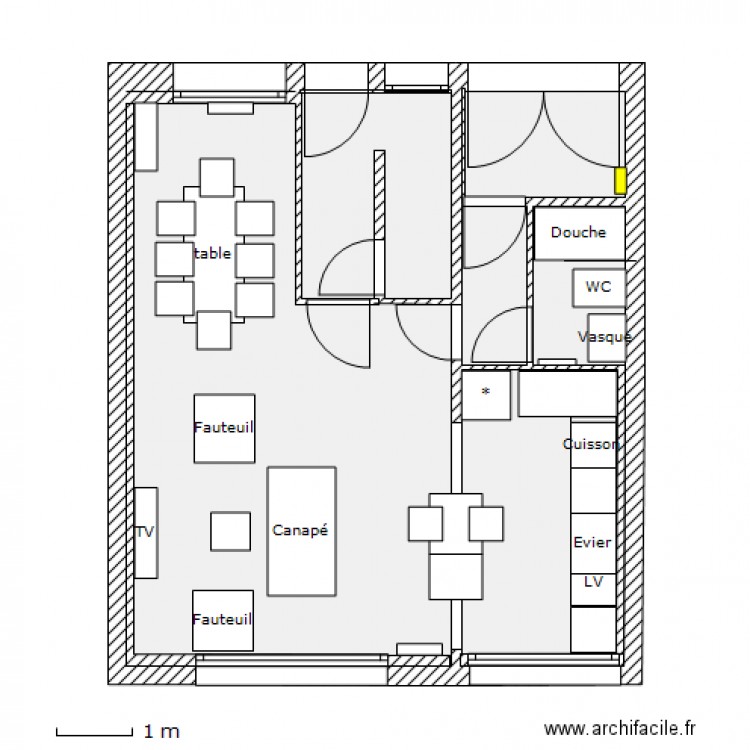 RC_Projet_V17_Deplcmt_tab_elec. Plan de 0 pièce et 0 m2