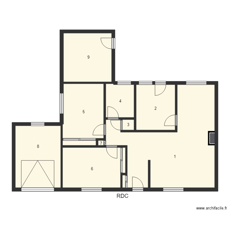 184947 Succession LEGENDRE. Plan de 0 pièce et 0 m2