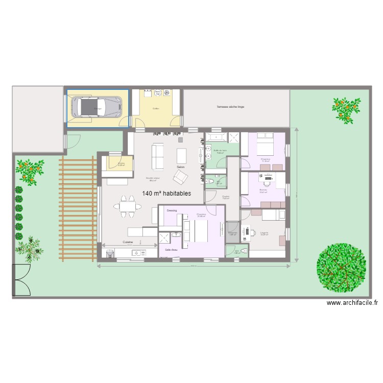 Maison 11 v4. Plan de 0 pièce et 0 m2