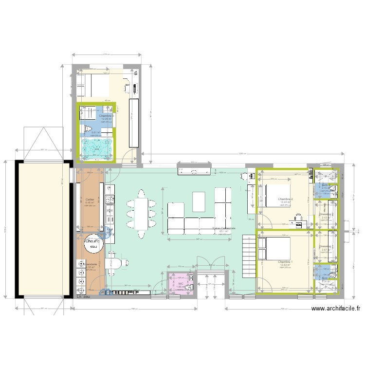 Maison Mansart 4. Plan de 0 pièce et 0 m2