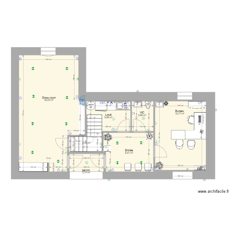 Monein grange projet CCLO. Plan de 0 pièce et 0 m2