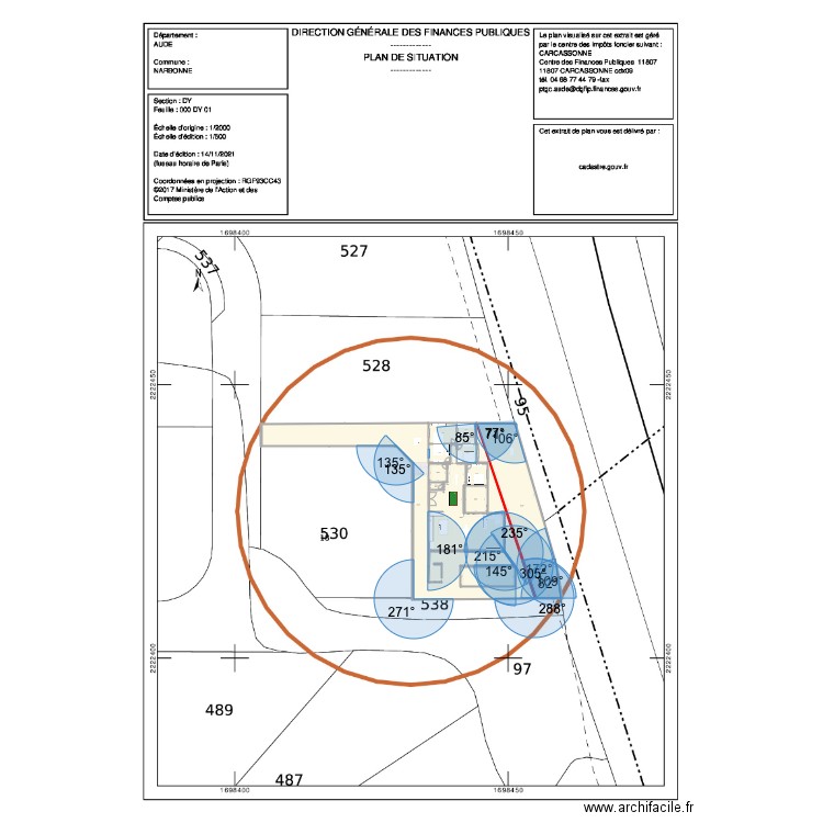 narbonne 5. Plan de 0 pièce et 0 m2