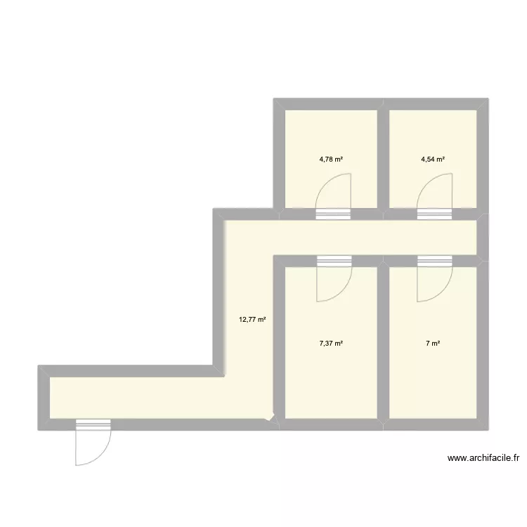 Caves D&eacute;sambrois. Plan de 