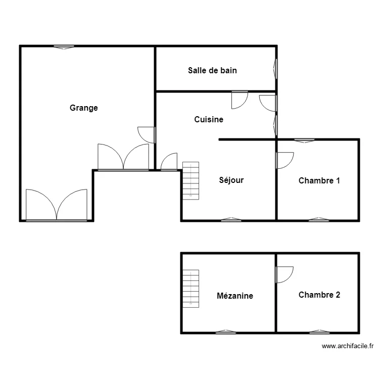 Hosatte. Plan de Hosatte. Plan de