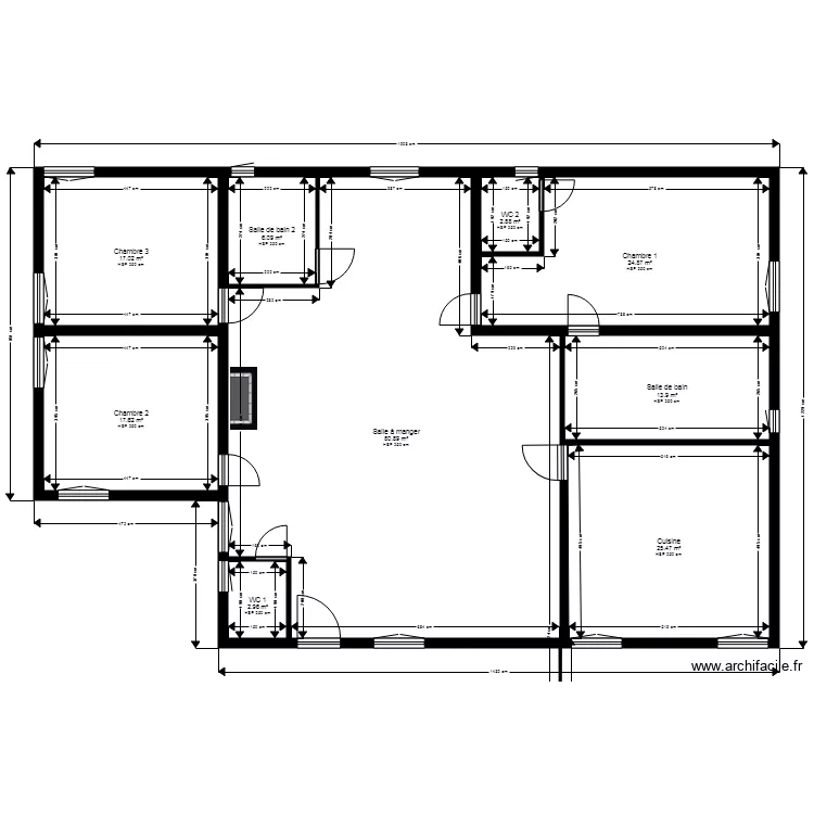Plan maison 2. Plan de 