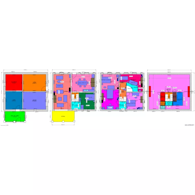 projet retenu. Plan de 