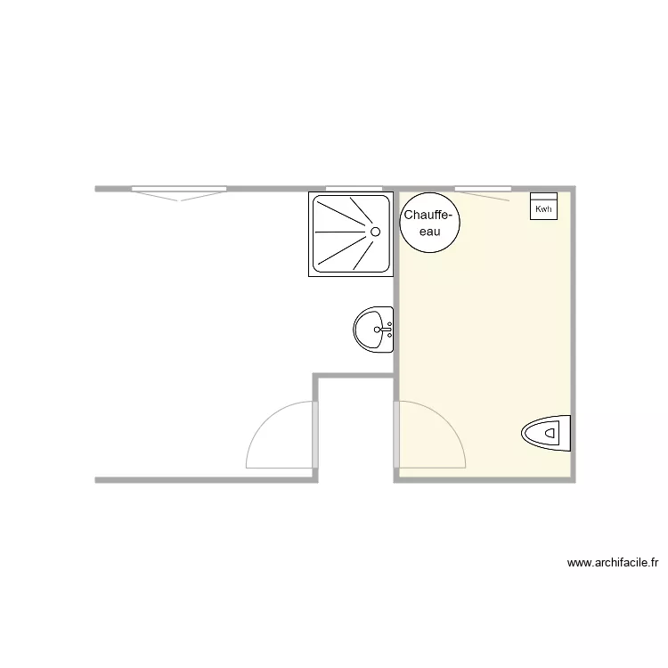 Billien Guilvinec apr&egrave;s 1. Plan de 