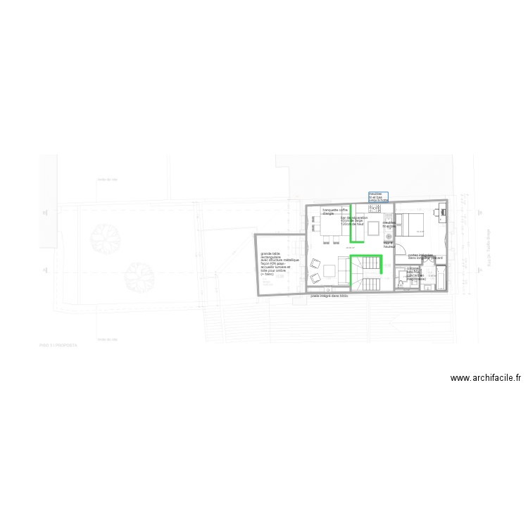 braga piso 3 v3 txt. Plan de 0 pièce et 0 m2