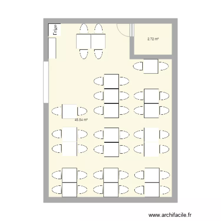 salle de resto 2. Plan de salle de resto 2. Plan de