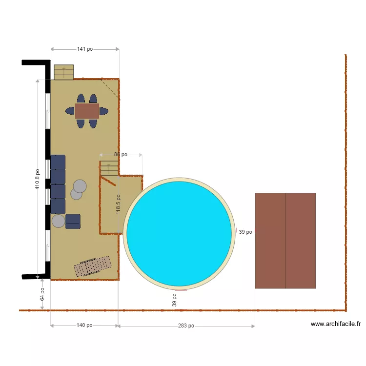 Maude Chalifoux 3. Plan de 