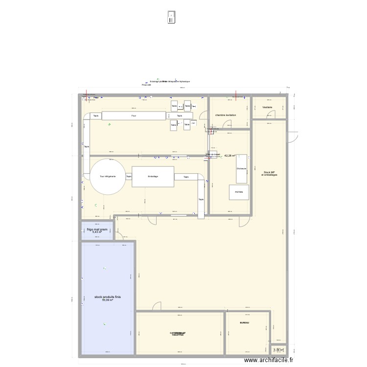 Pierre P02c. Plan de 10 pièces et 456 m2