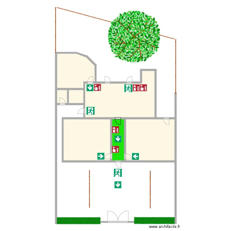 Beignée Maternelle. Plan de 0 pièce et 0 m2