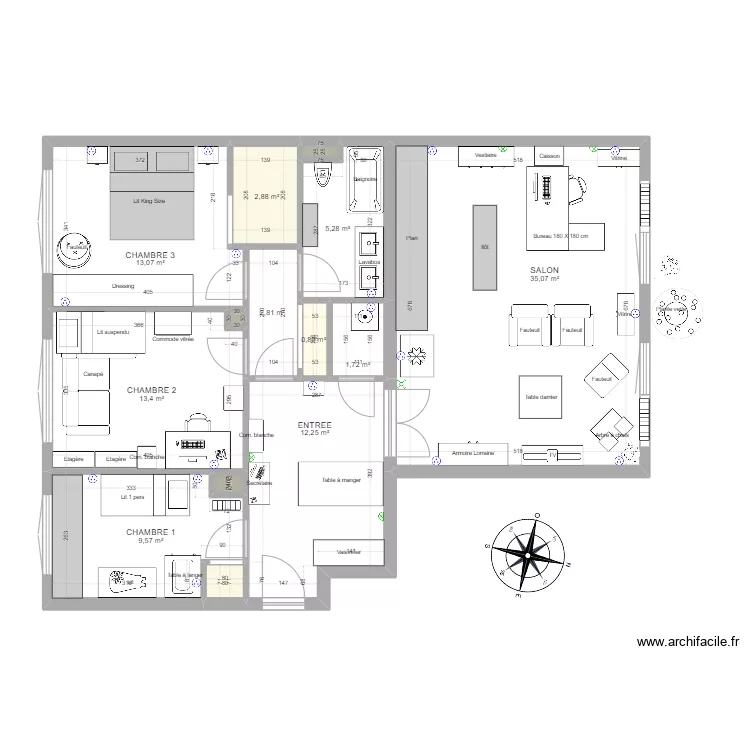 102 option 1. Plan de 