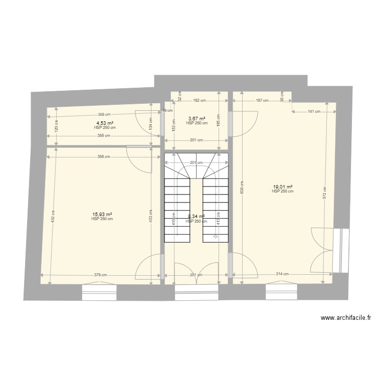 Malaucene R1 existant. Plan de 0 pièce et 0 m2