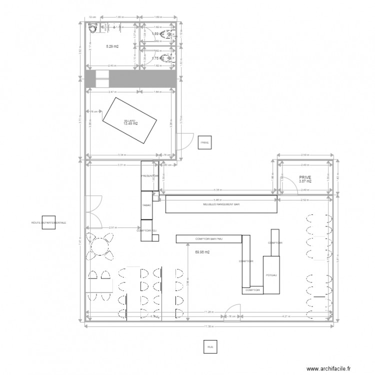 LE BRAZZA PONTLEVOY. Plan de 0 pièce et 0 m2