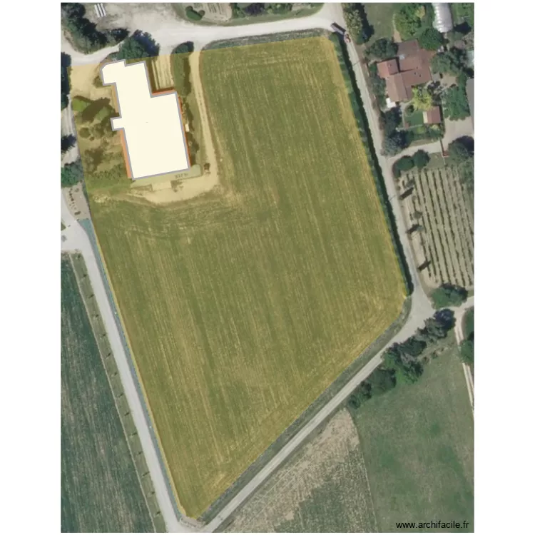 MARGERIE - ETOILE SUR RHONE. Plan de MARGERIE - ETOILE SUR RHONE. Plan de