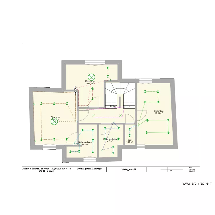 Elect - R1 - Eclairage. Plan de Elect - R1 - Eclairage. Plan de