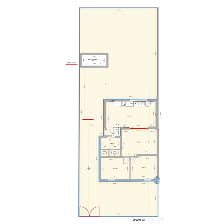 EXTENSIO 30M2. Plan de 0 pièce et 0 m2
