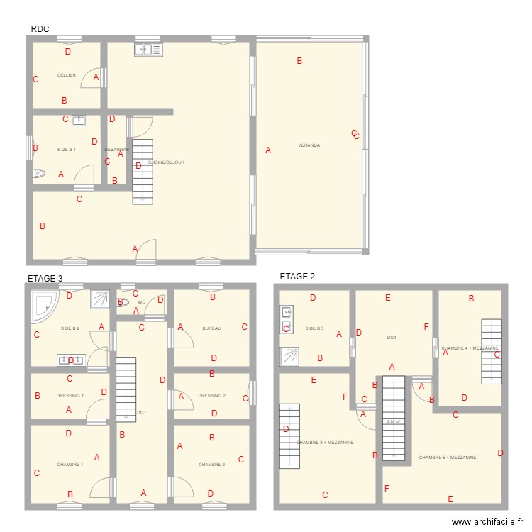 MATHURIN. Plan de 0 pièce et 0 m2