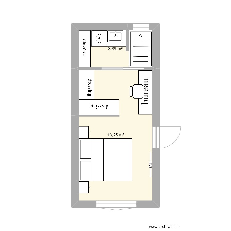 garage v2. Plan de 0 pièce et 0 m2