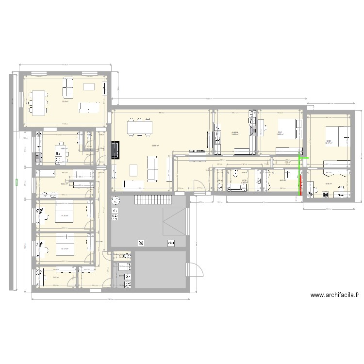 annexe inversée 3. Plan de 0 pièce et 0 m2