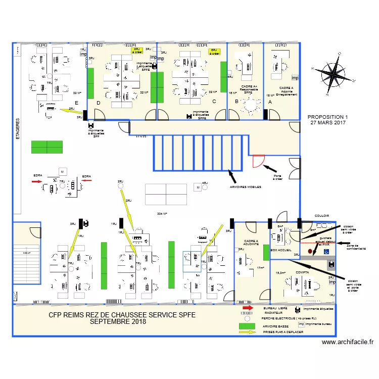 SPFE REIMS 7. Plan de 