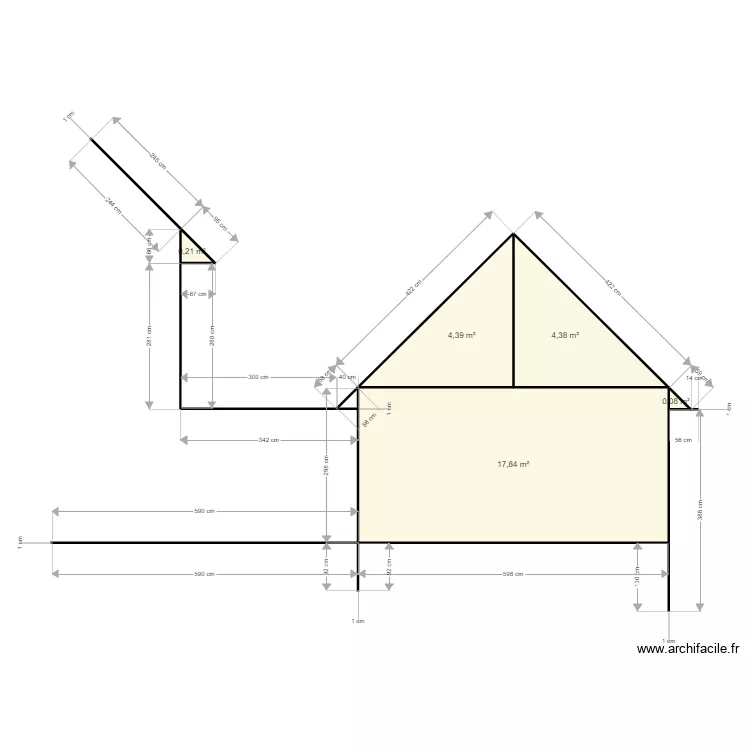 BATIMENT SECONDAIRE. Plan de 