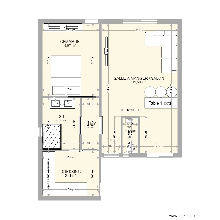 ALEXIS VER SABINE. Plan de 0 pièce et 0 m2