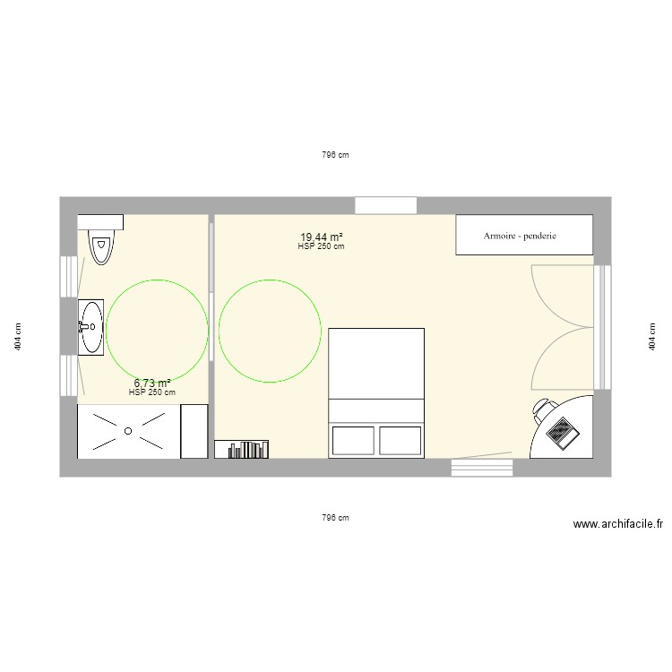 FR BAUDRY. Plan de 0 pièce et 0 m2