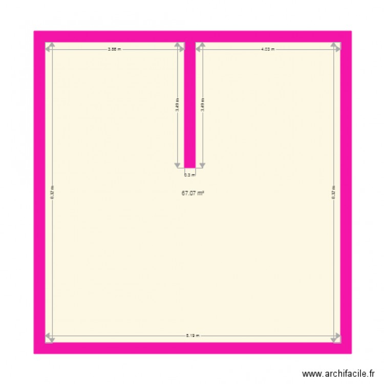 waroque 3. Plan de 0 pièce et 0 m2