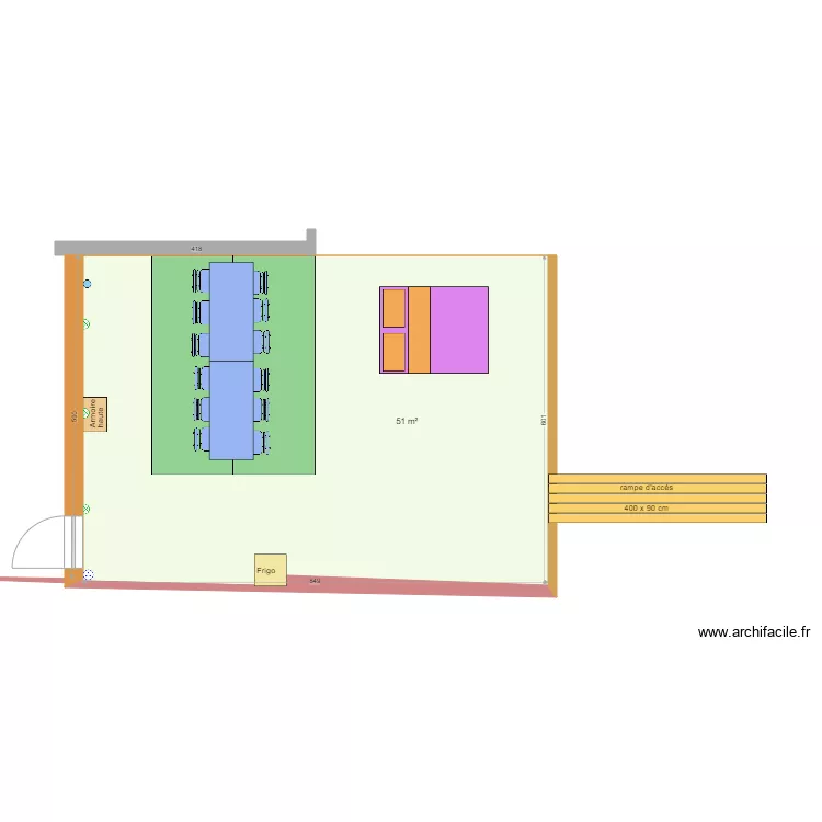  terrasse nettoy&eacute;e 2021B. Plan de 
